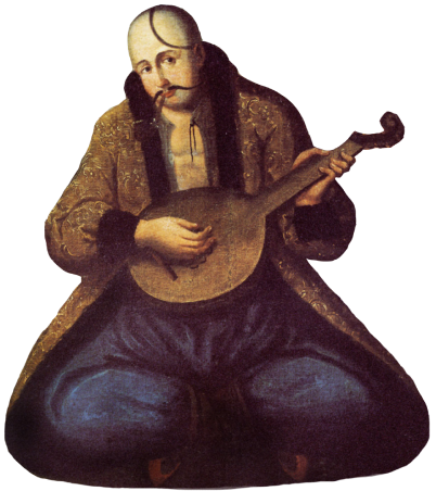 Kozak with bandura